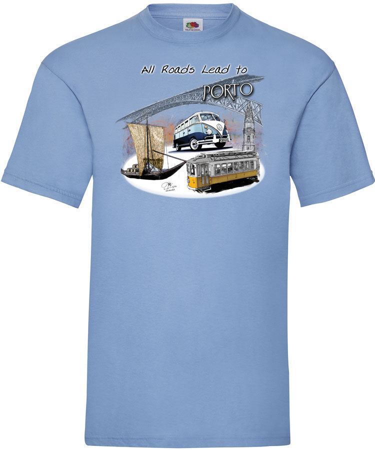 T-shirt All Roads Lead to Porto