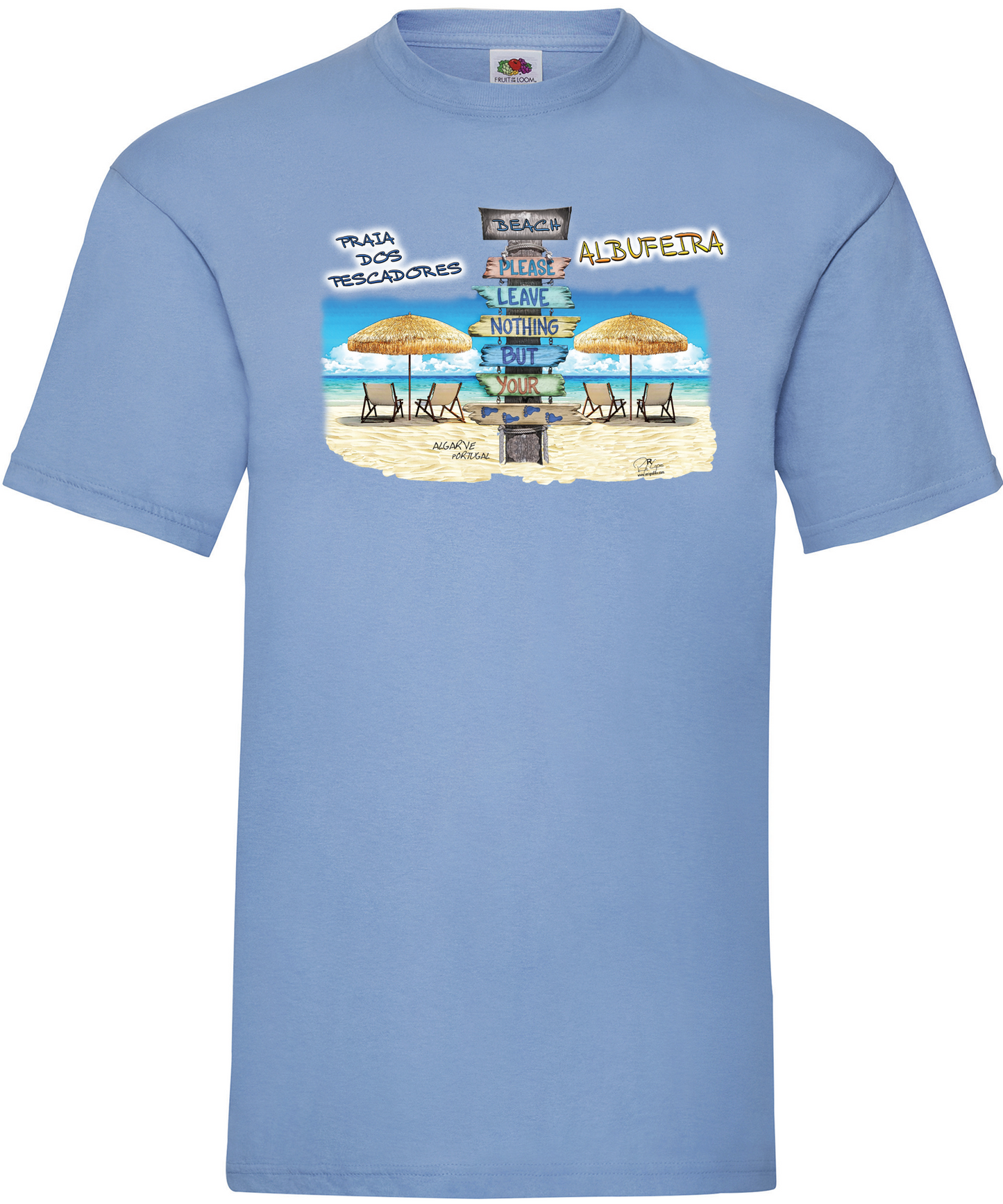 T-shirt Pegadas Albufeira