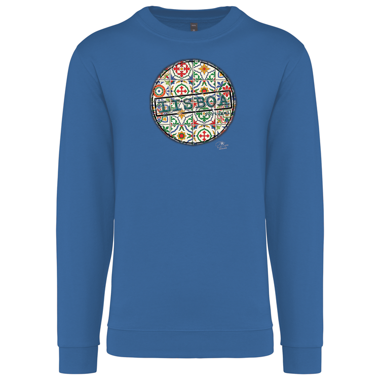 Sweatshirt Kariban sem Capuz Pin Lisboa