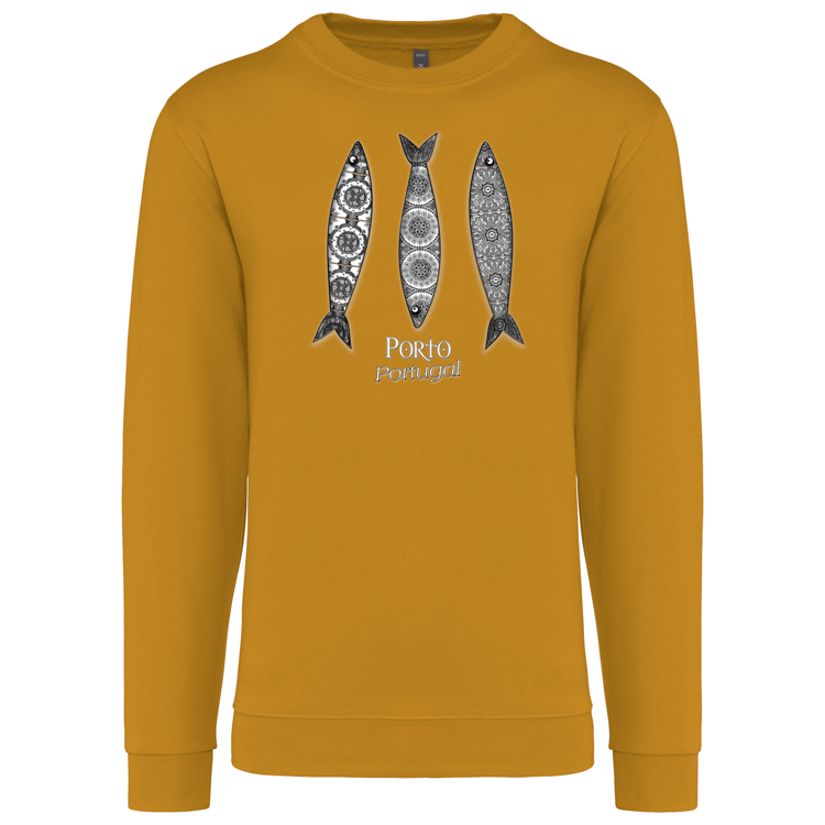 Sweatshirt Kariban sem Capuz 3 Sardinhas Porto