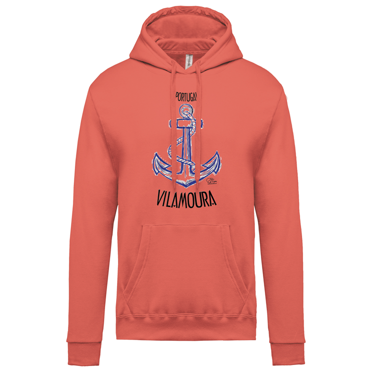 Sweatshirt Kariban com Capuz Âncora Vilamoura