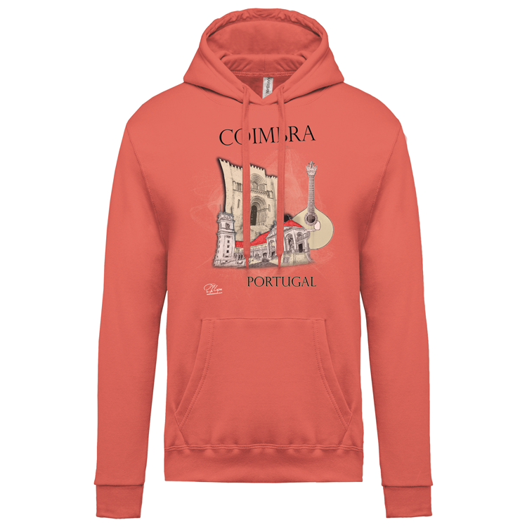 Sweatshirt Kariban com Capuz Sé de Coimbra