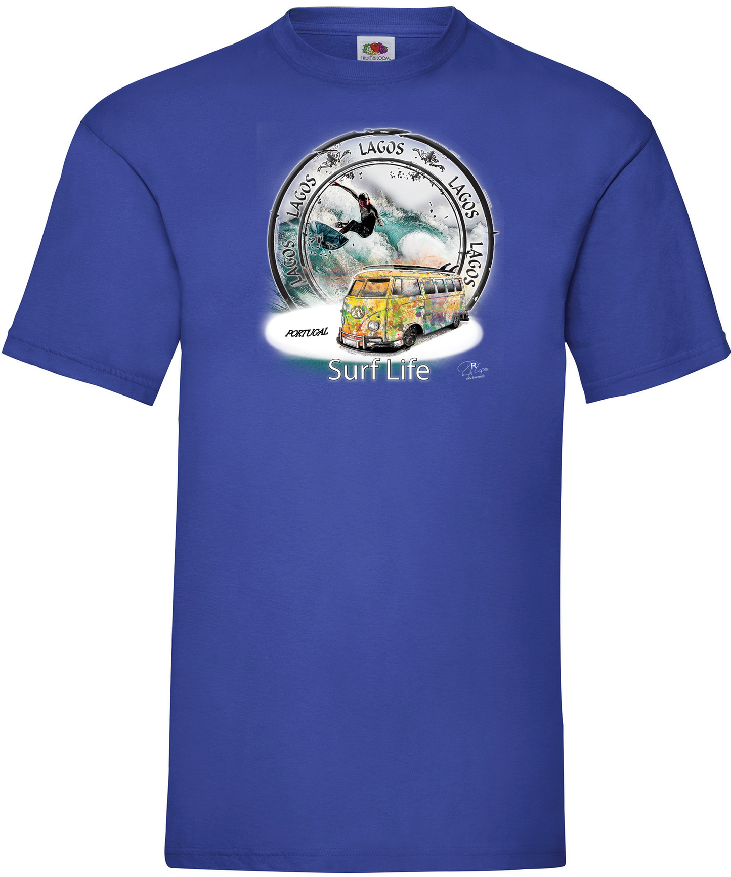 T-shirt Surf Life Lagos