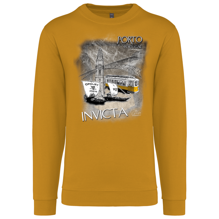 Sweatshirt Kariban sem Capuz Invicta