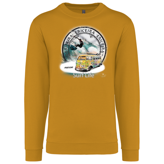 Sweatshirt Kariban sem Capuz Surf Life Ericeira