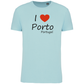 T-Shirt Algodão Biológico I Love Porto