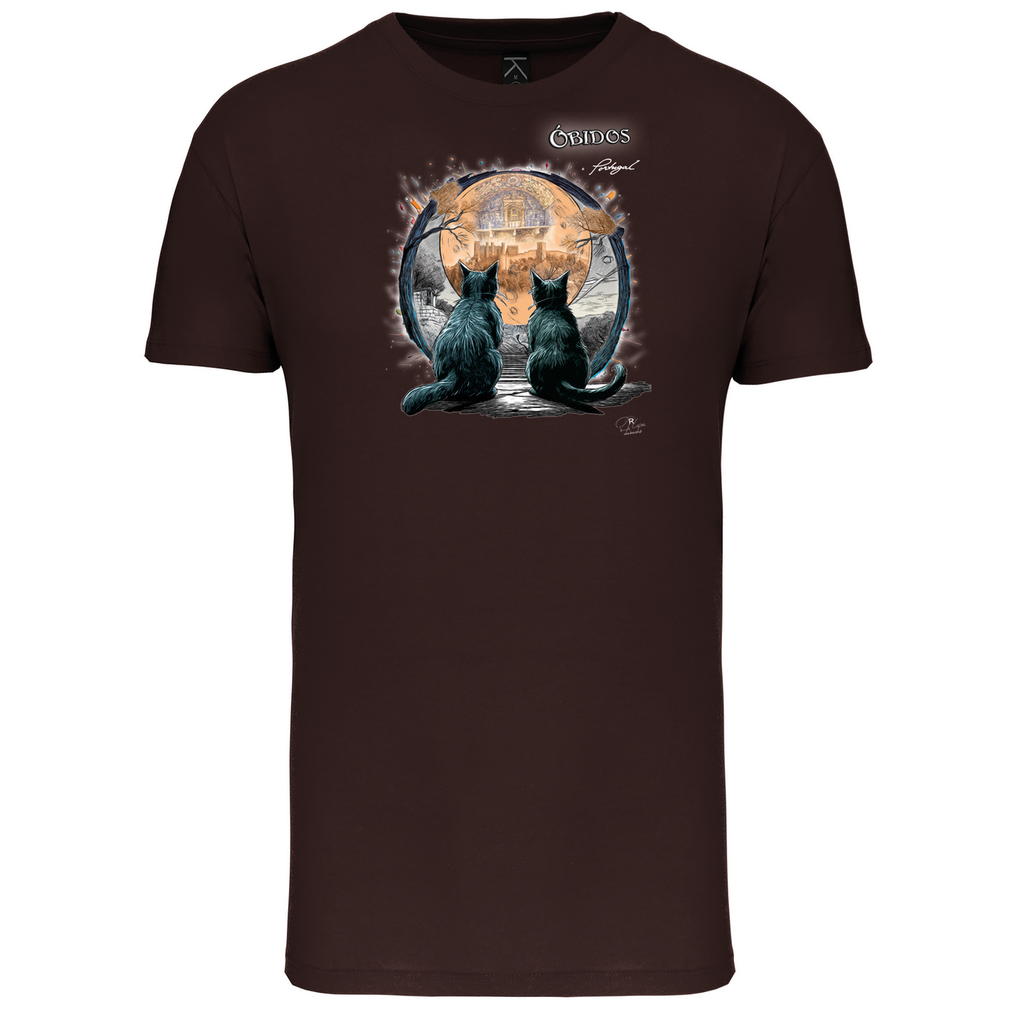 T-Shirt Algodão Biológico Luar Óbidos
