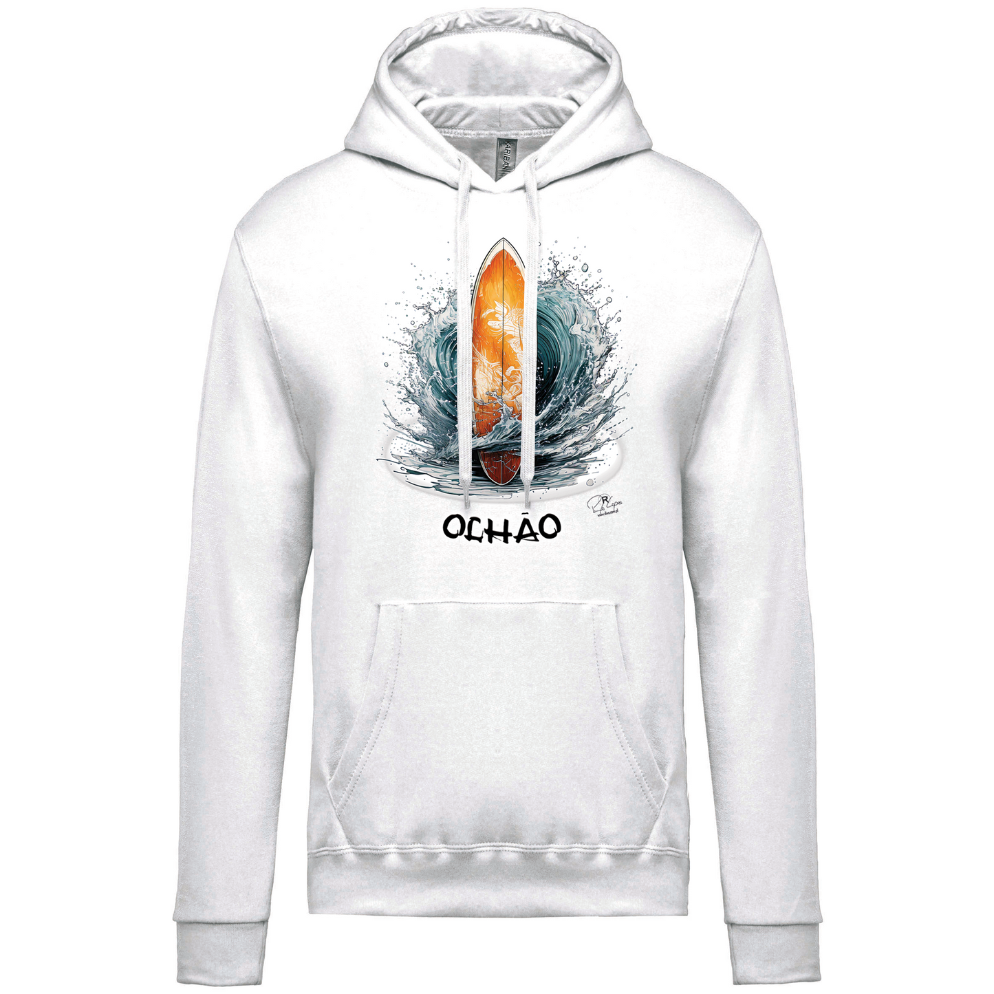 Sweatshirt Kariban com Capuz Prancha Olhão