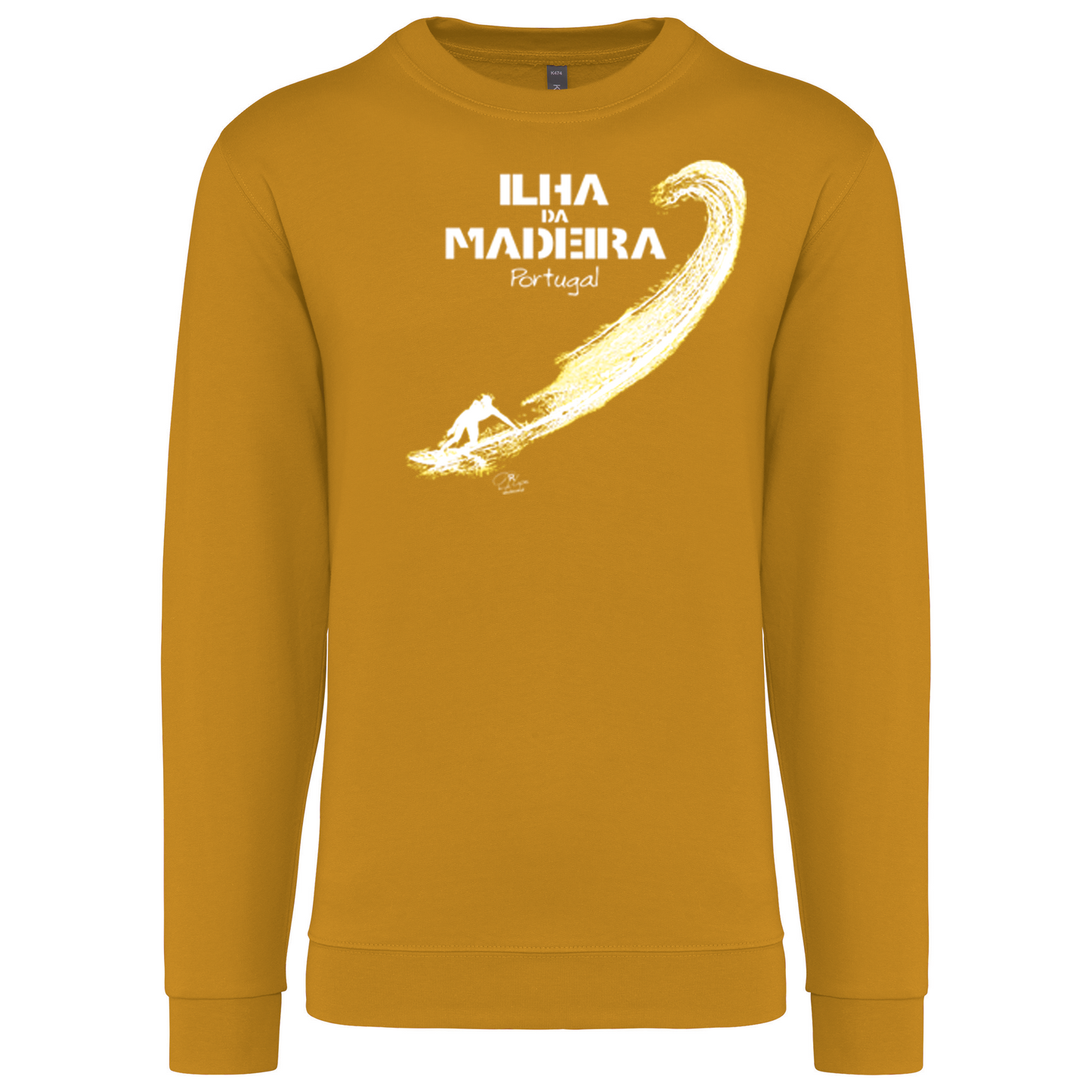 Sweatshirt Kariban sem Capuz Surf Ilha da Madeira
