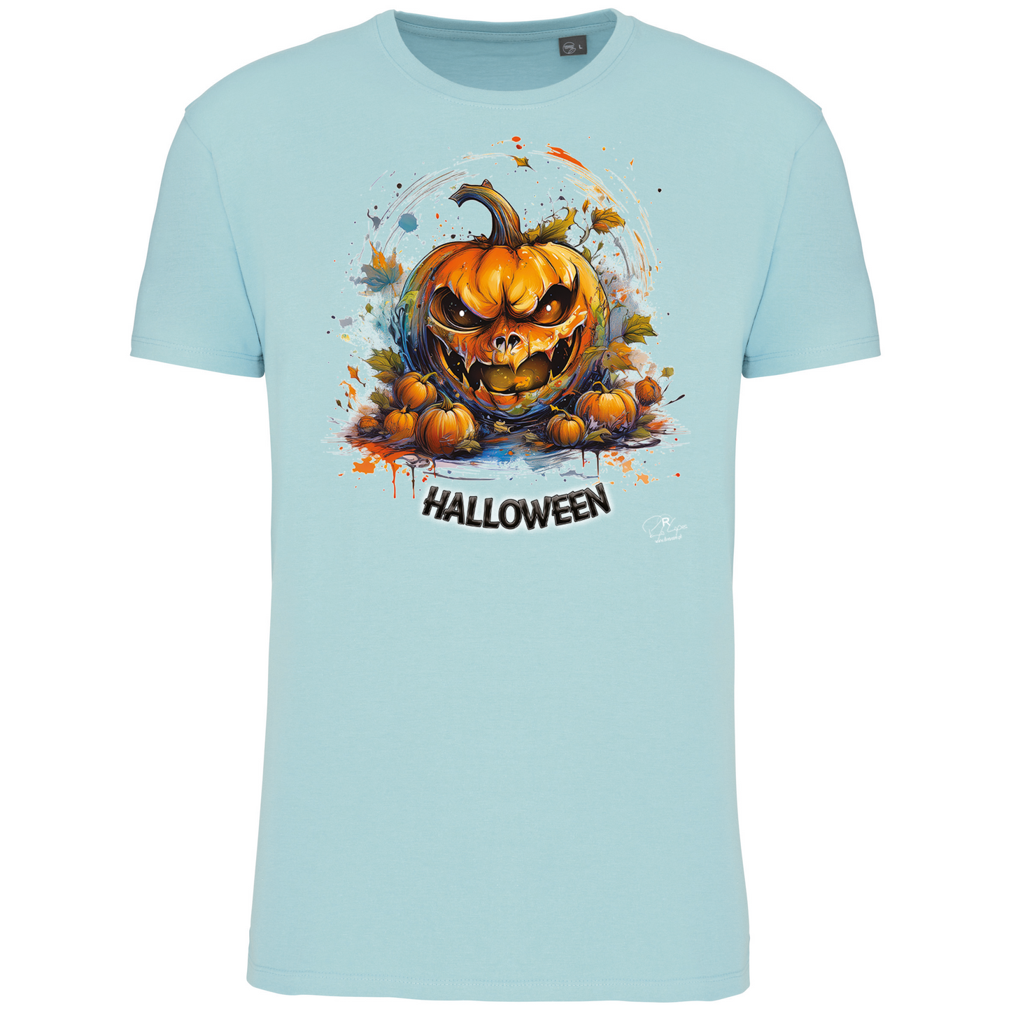 T-Shirt Algodão Biológico Abóbora