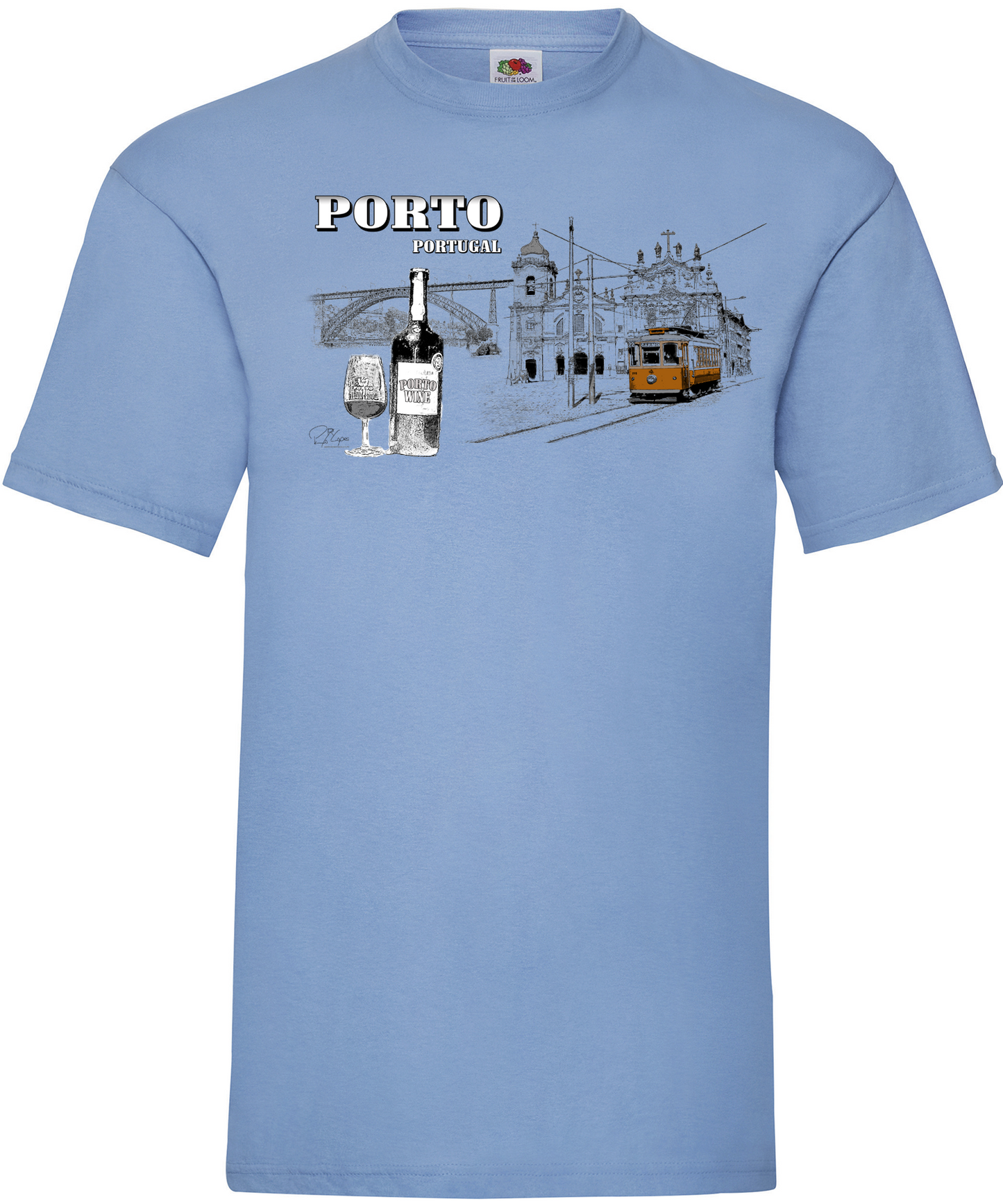 T-shirt Monumentos Porto