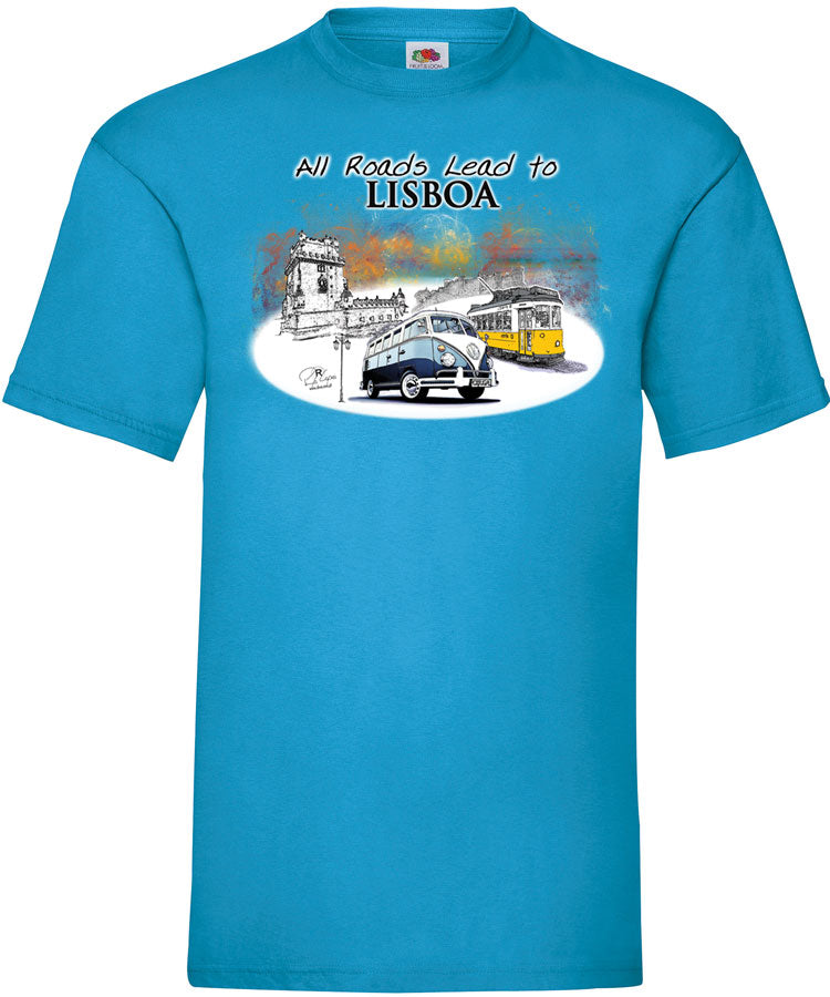 T-shirt All Roads Lead to Lisboa