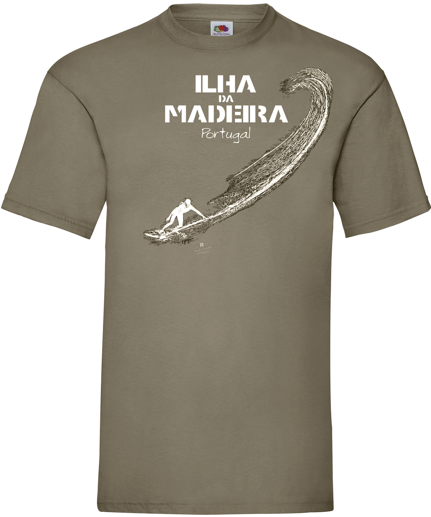 T-shirt Surf Ilha da Madeira