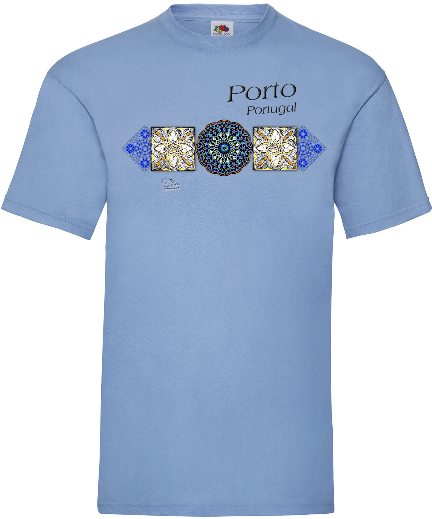 T-shirt Azulejo Árabe Porto