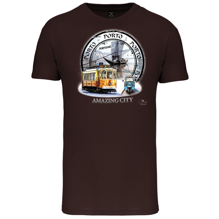 T-Shirt Algodão Biológico Amazing City Porto
