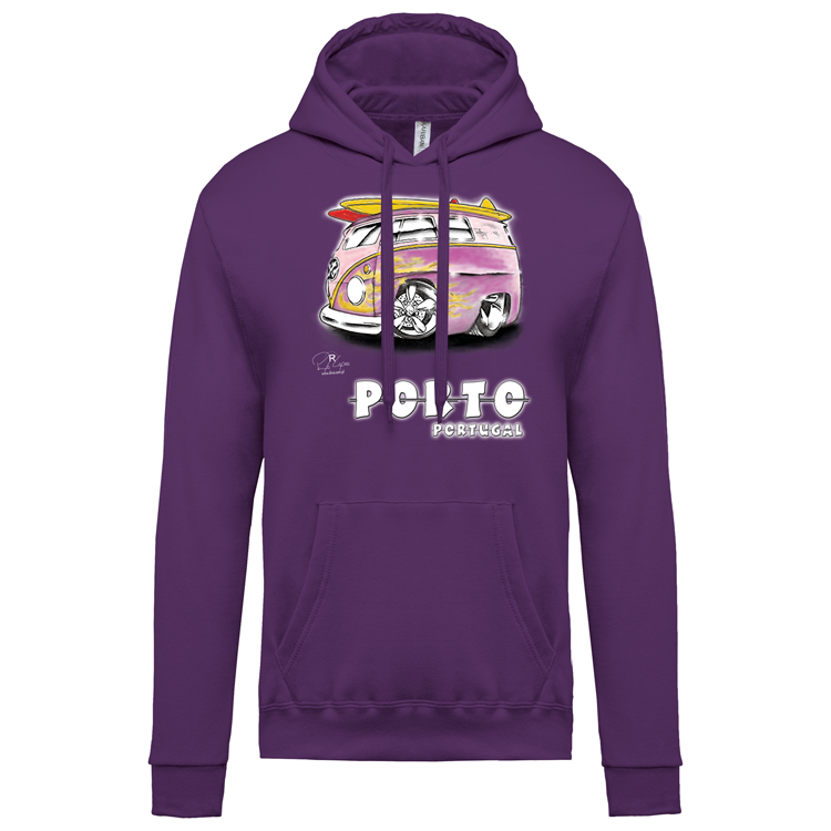 Sweatshirt Kariban com Capuz Gorduxinha Porto