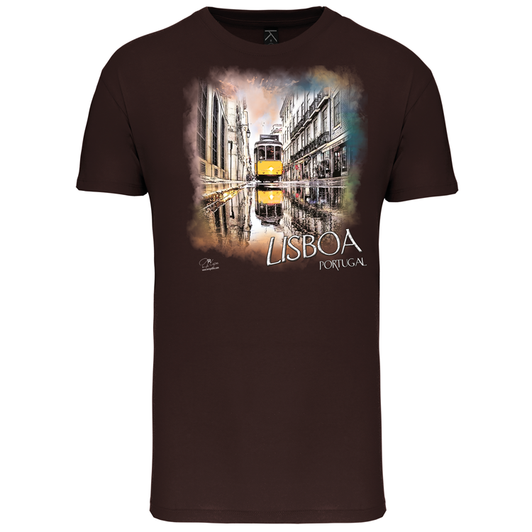 T-Shirt Algodão Biológico Espelho Lisboa