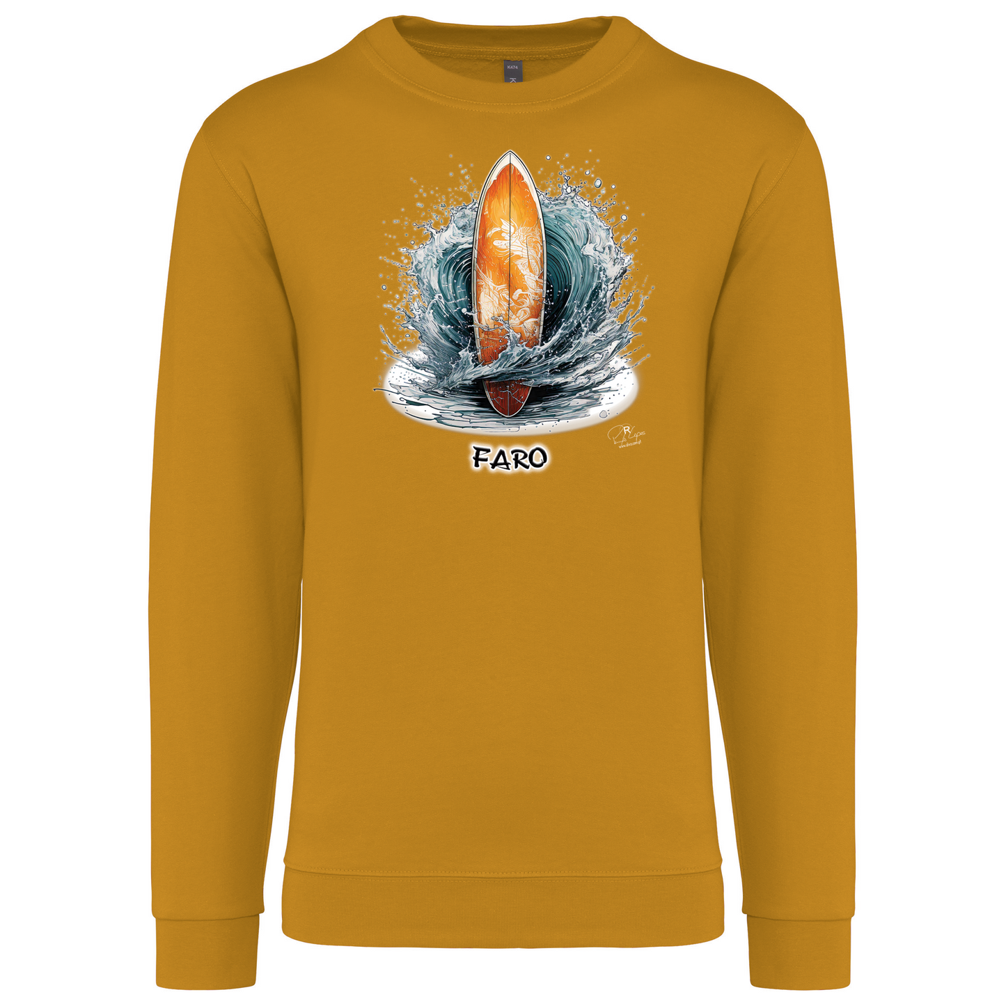 Sweatshirt Kariban sem Capuz Prancha Faro