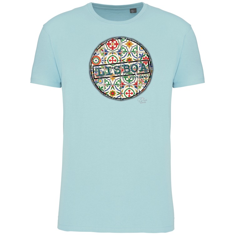 T-Shirt Algodão Biológico Pin Lisboa