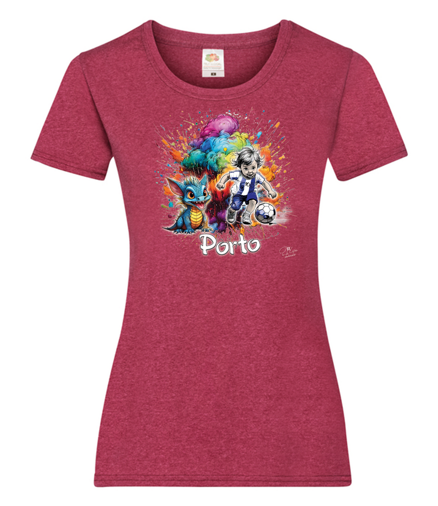 T-shirt Senhora 10 Porto
