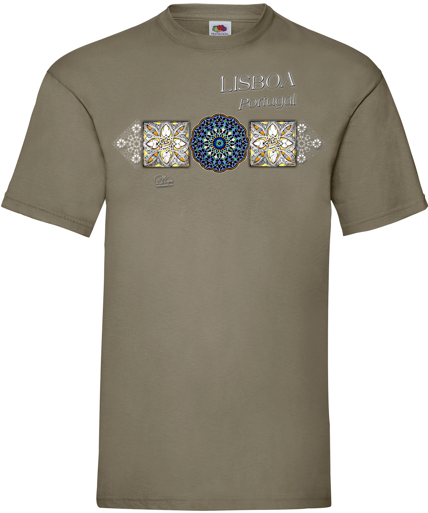 T-shirt Azulejo Árabe Lisboa