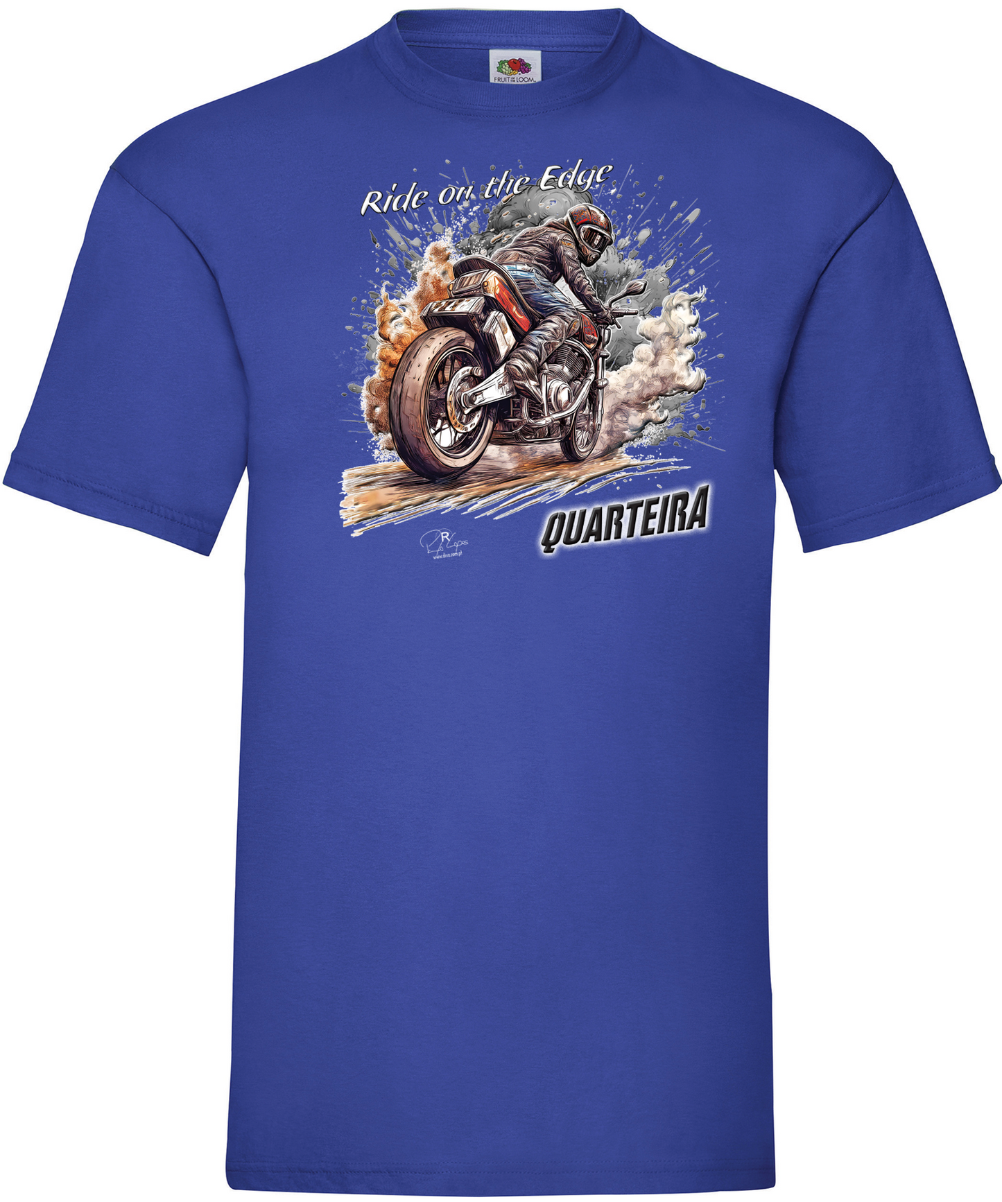 T-shirt Ride on the Edge Quarteira