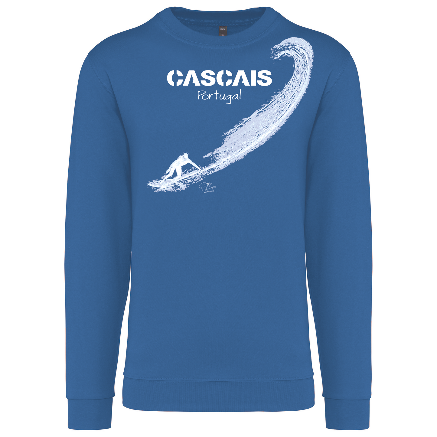 Sweatshirt Kariban sem Capuz Surf Cascais
