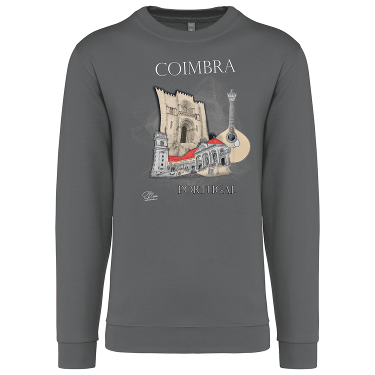Sweatshirt Kariban sem Capuz Sé de Coimbra