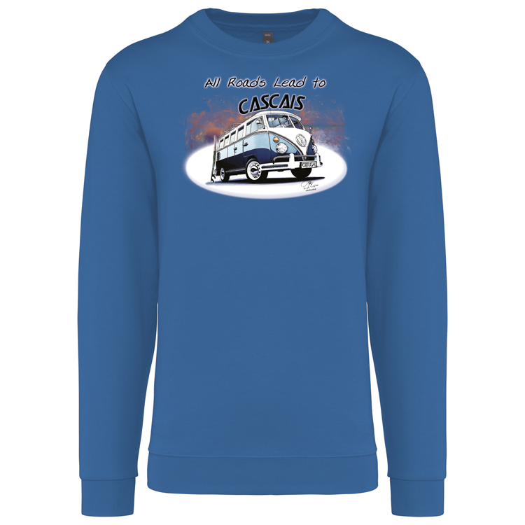 Sweatshirt Kariban sem Capuz All Roads Lead to Cascais