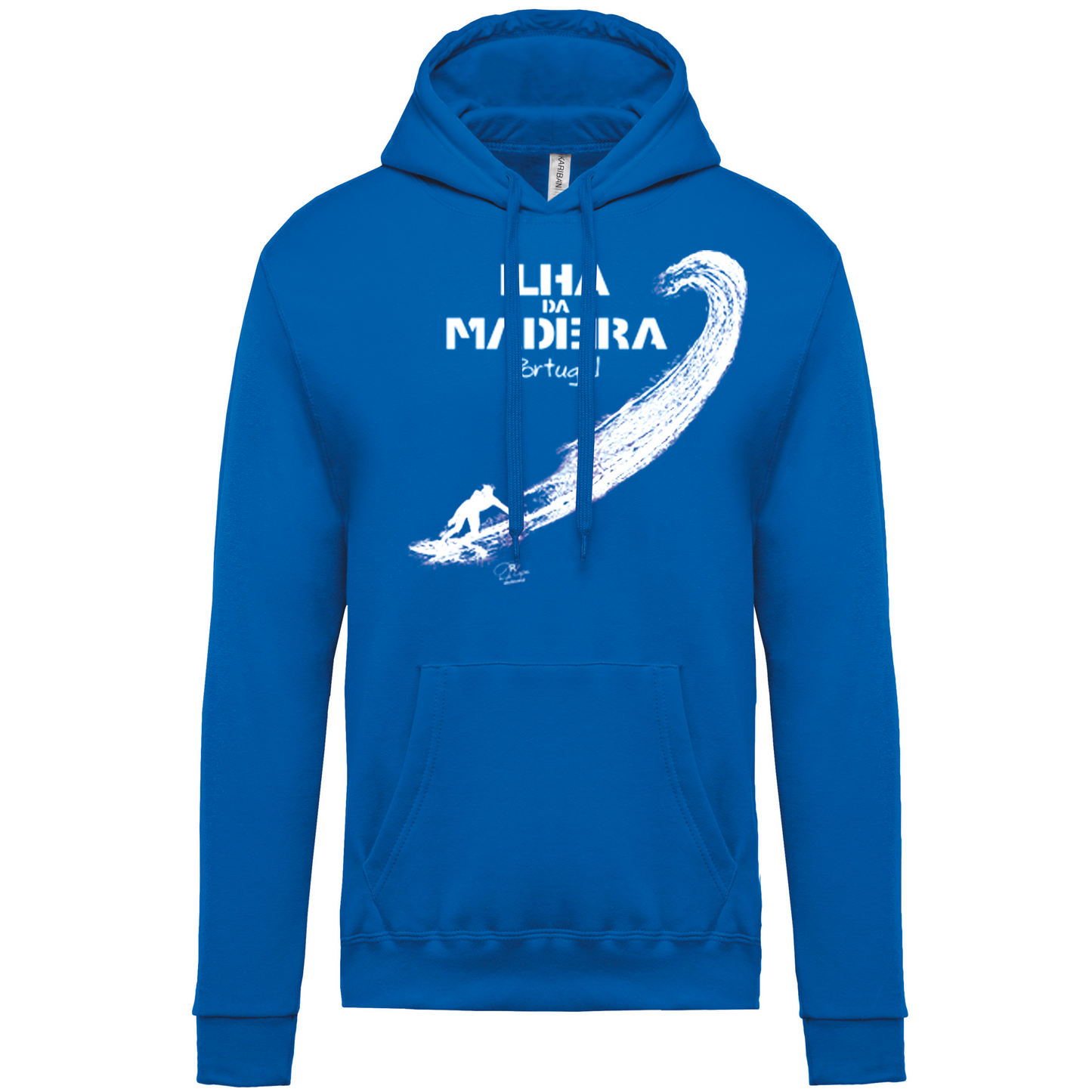 Sweatshirt Kariban com Capuz Surf Ilha da Madeira