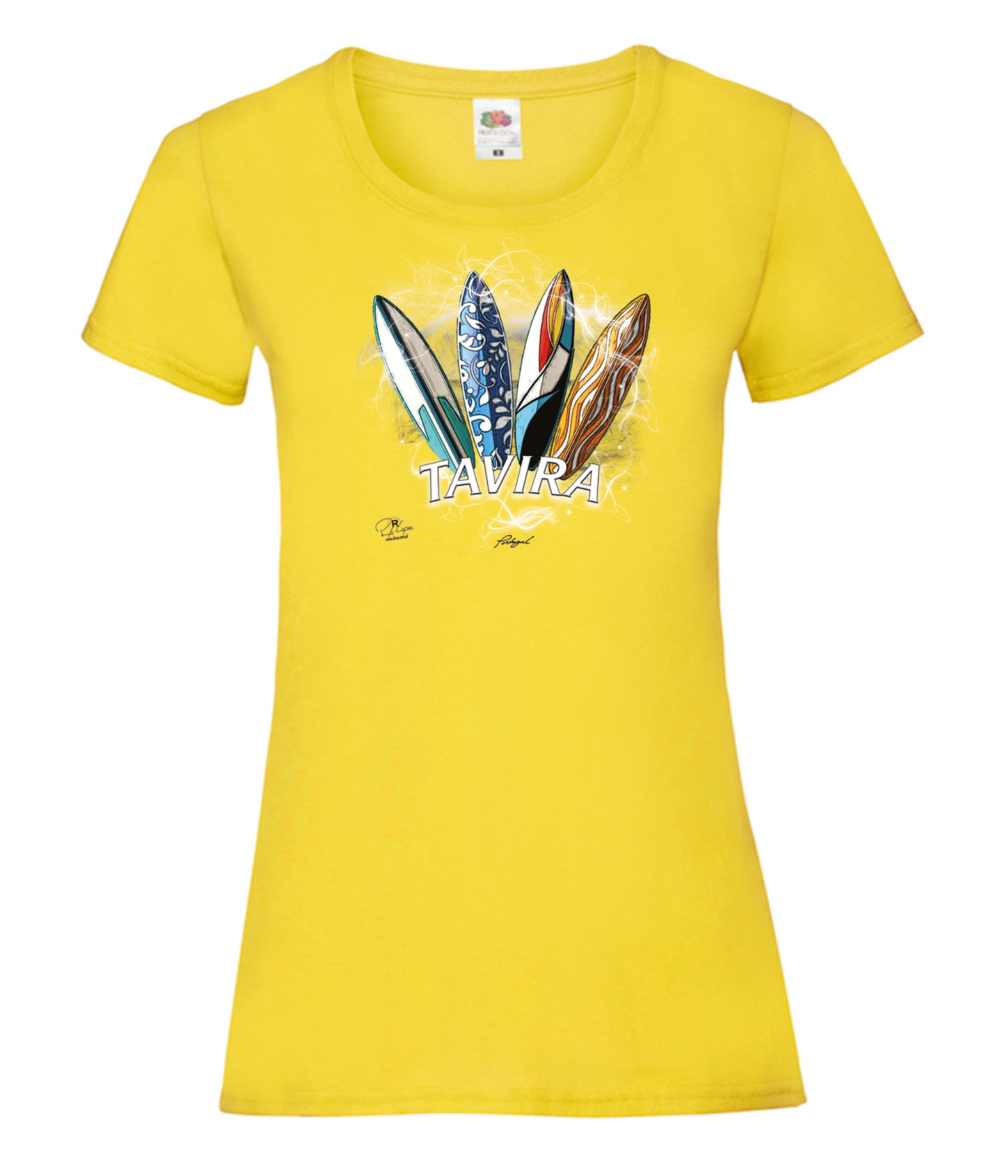 T-shirt Senhora Surfboards Tavira