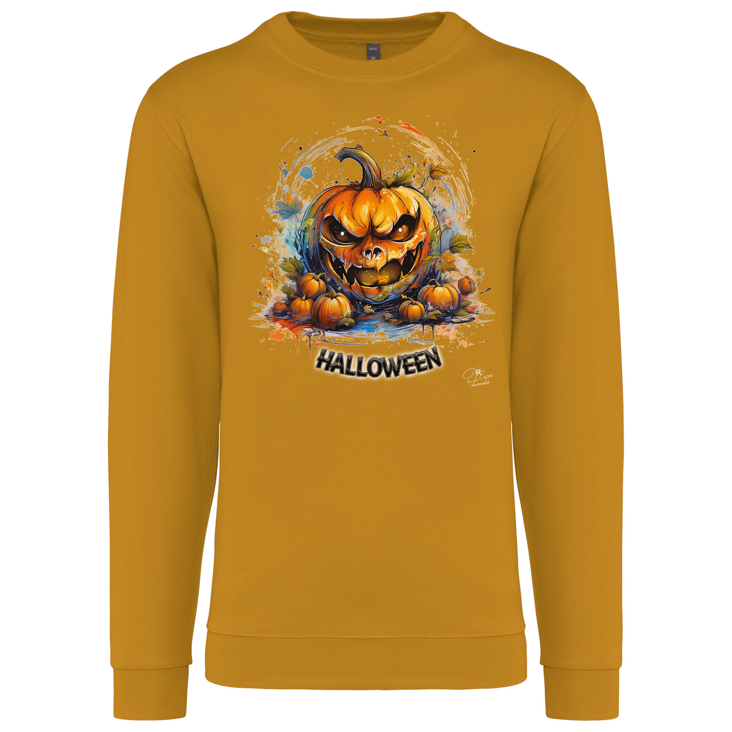 Sweatshirt Kariban sem Capuz Abóbora