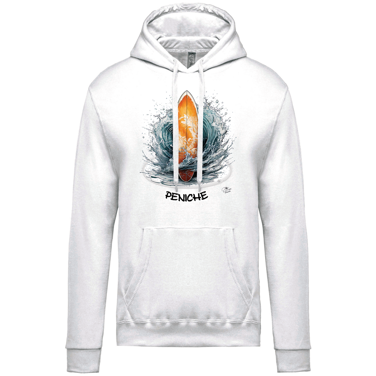 Sweatshirt Kariban com Capuz Prancha Peniche