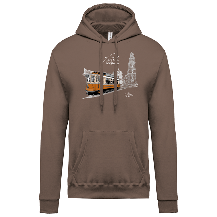 Sweatshirt Kariban com Capuz Clérigos