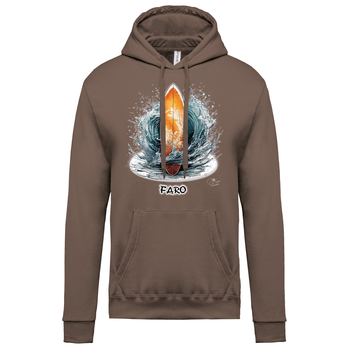Sweatshirt Kariban com Capuz Prancha Faro