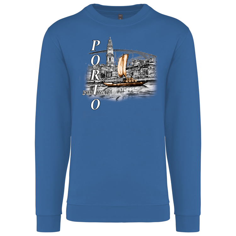 Sweatshirt Kariban sem Capuz Ribeira