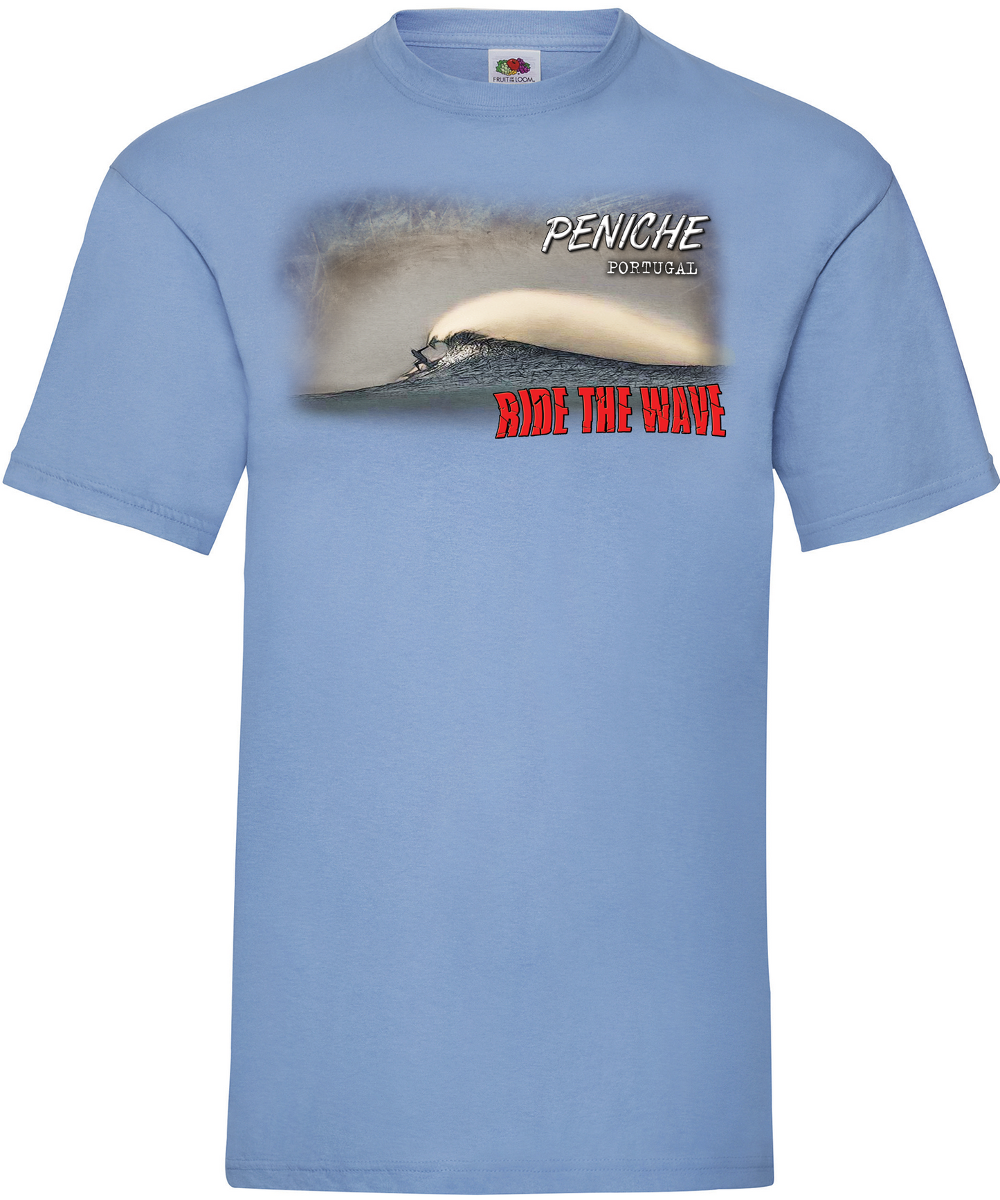 T-shirt Ride the Wave Peniche