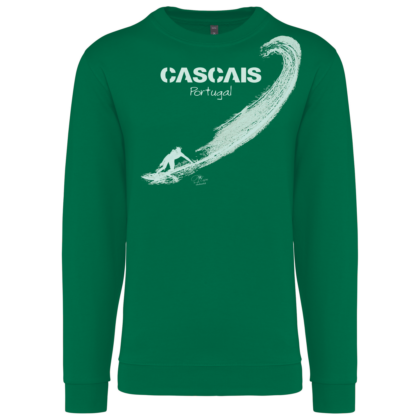 Sweatshirt Kariban sem Capuz Surf Cascais