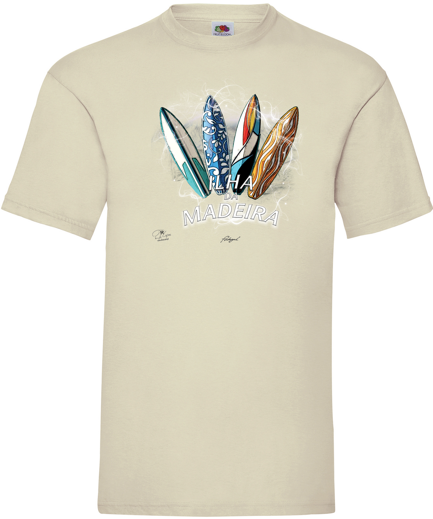 T-shirt Surfboards Ilha da Madeira