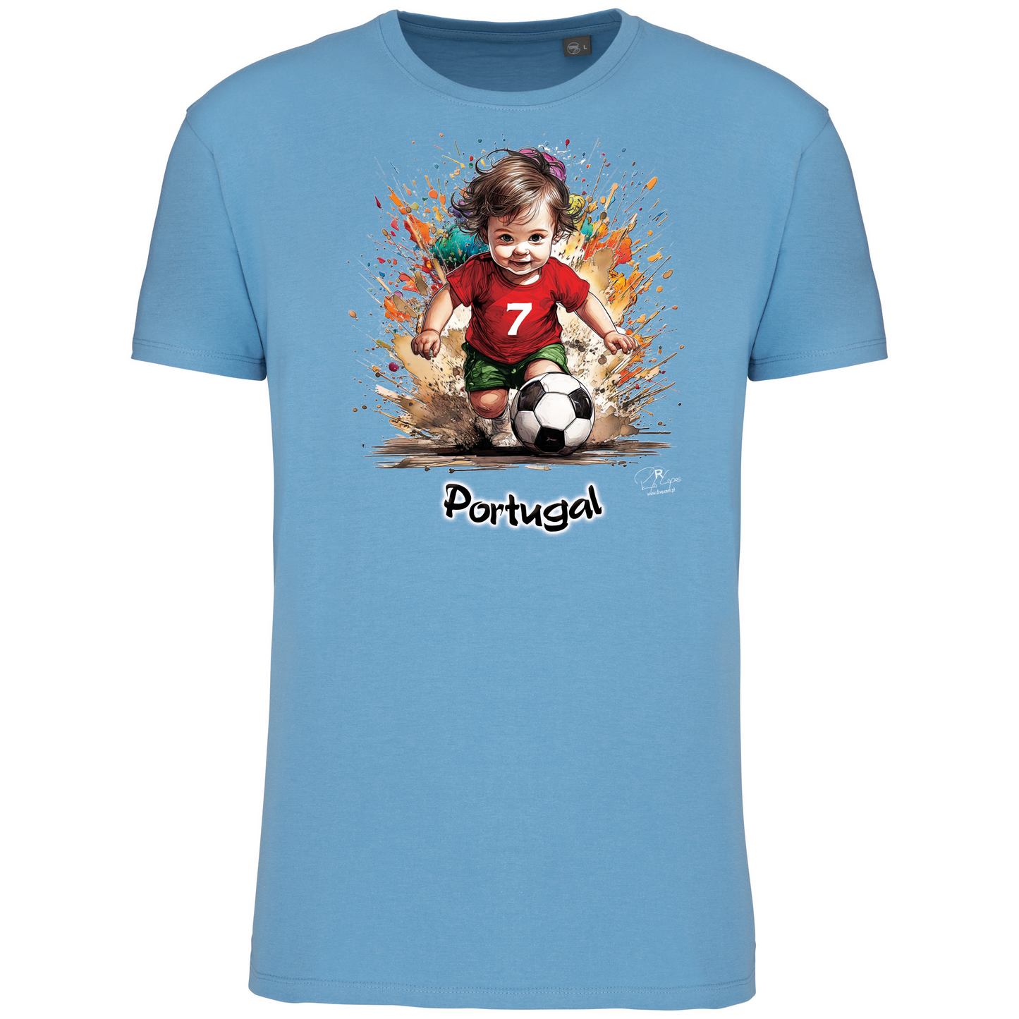 T-Shirt Algodão Biológico 7 Portugal
