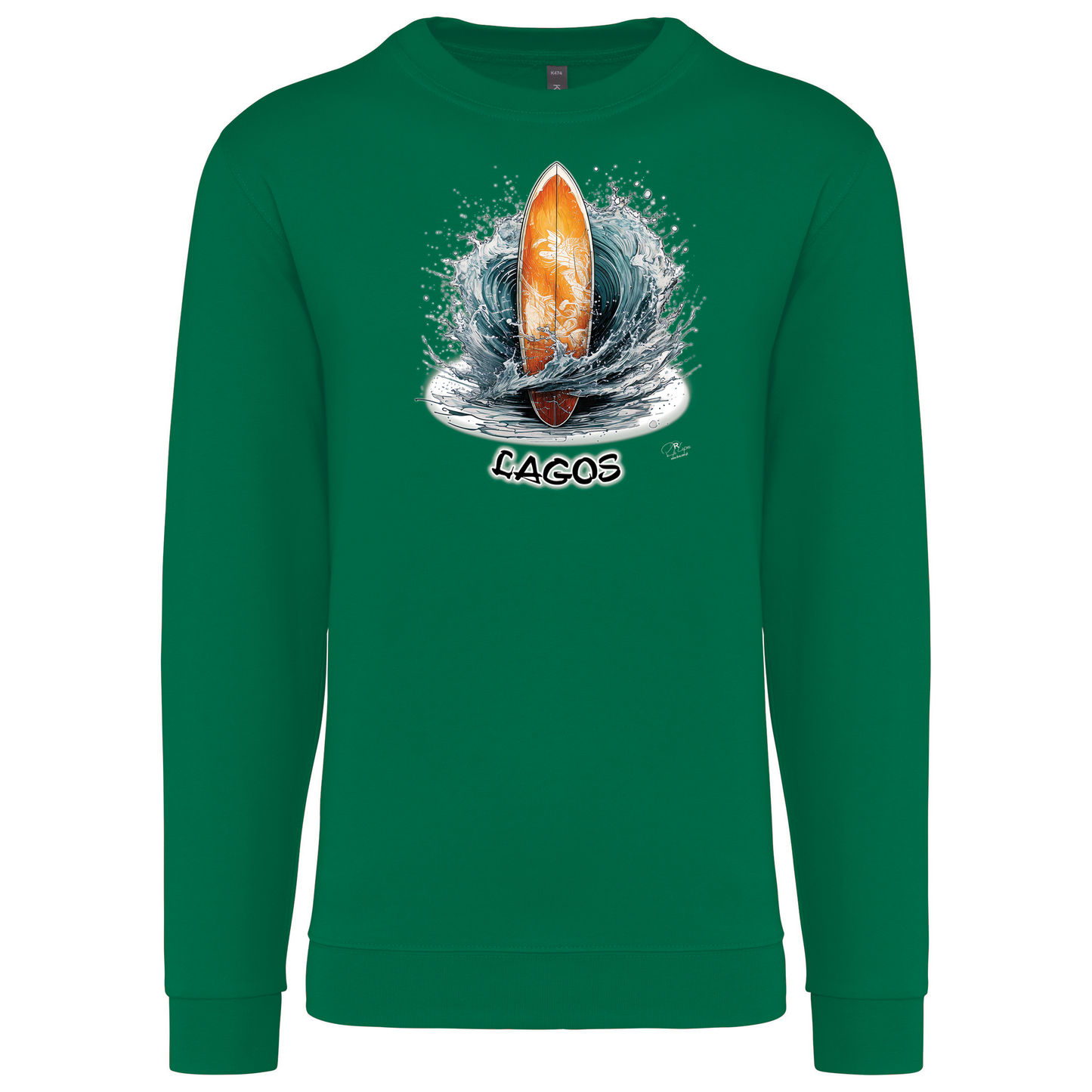 Sweatshirt Kariban sem Capuz Prancha Lagos