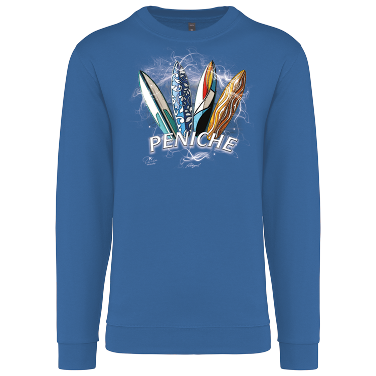 Sweatshirt Kariban sem Capuz Surfboards Peniche