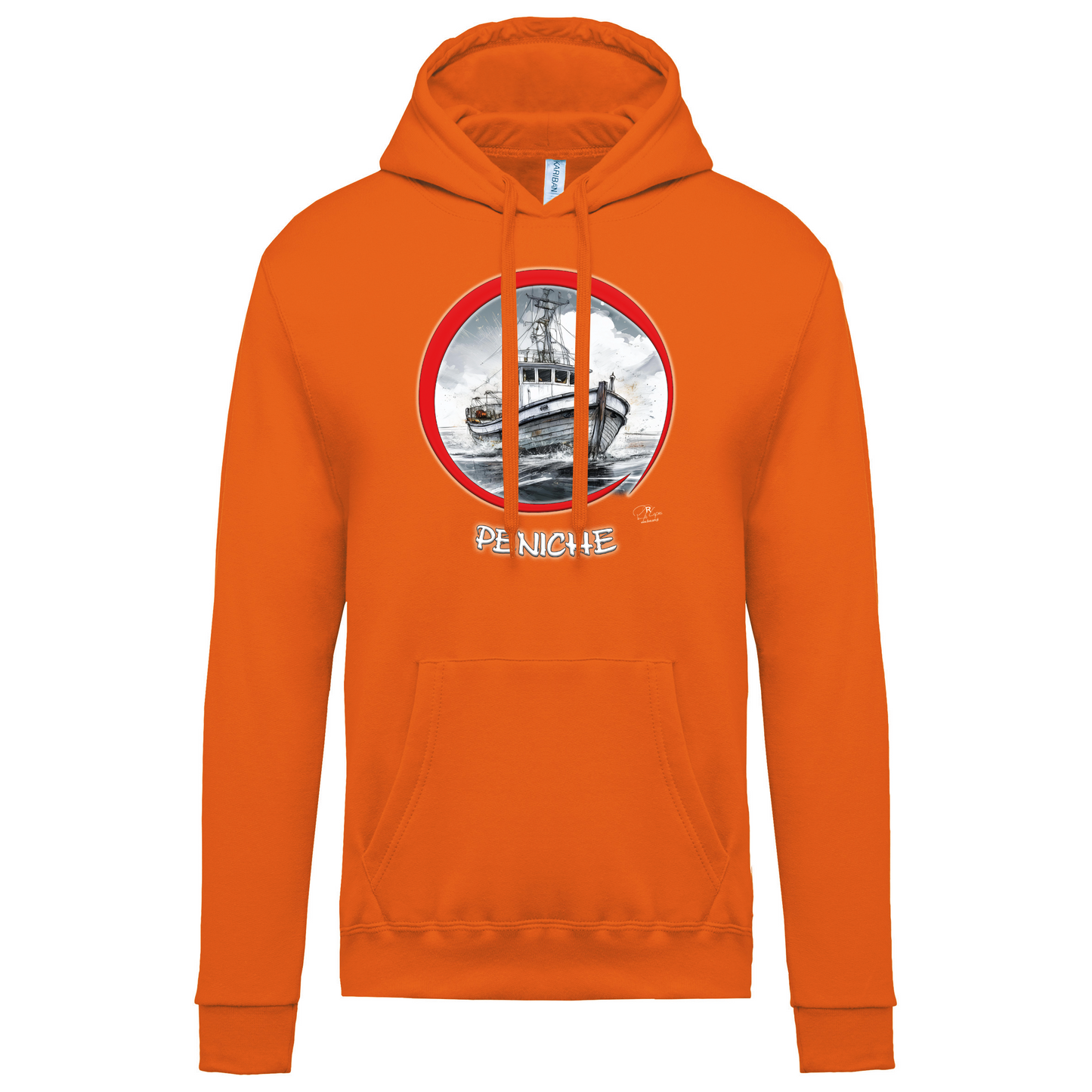 Sweatshirt Kariban com Capuz Traineira Peniche