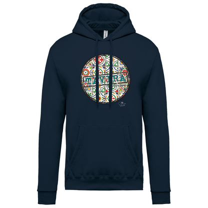 Sweatshirt Kariban com Capuz Pin Tavira