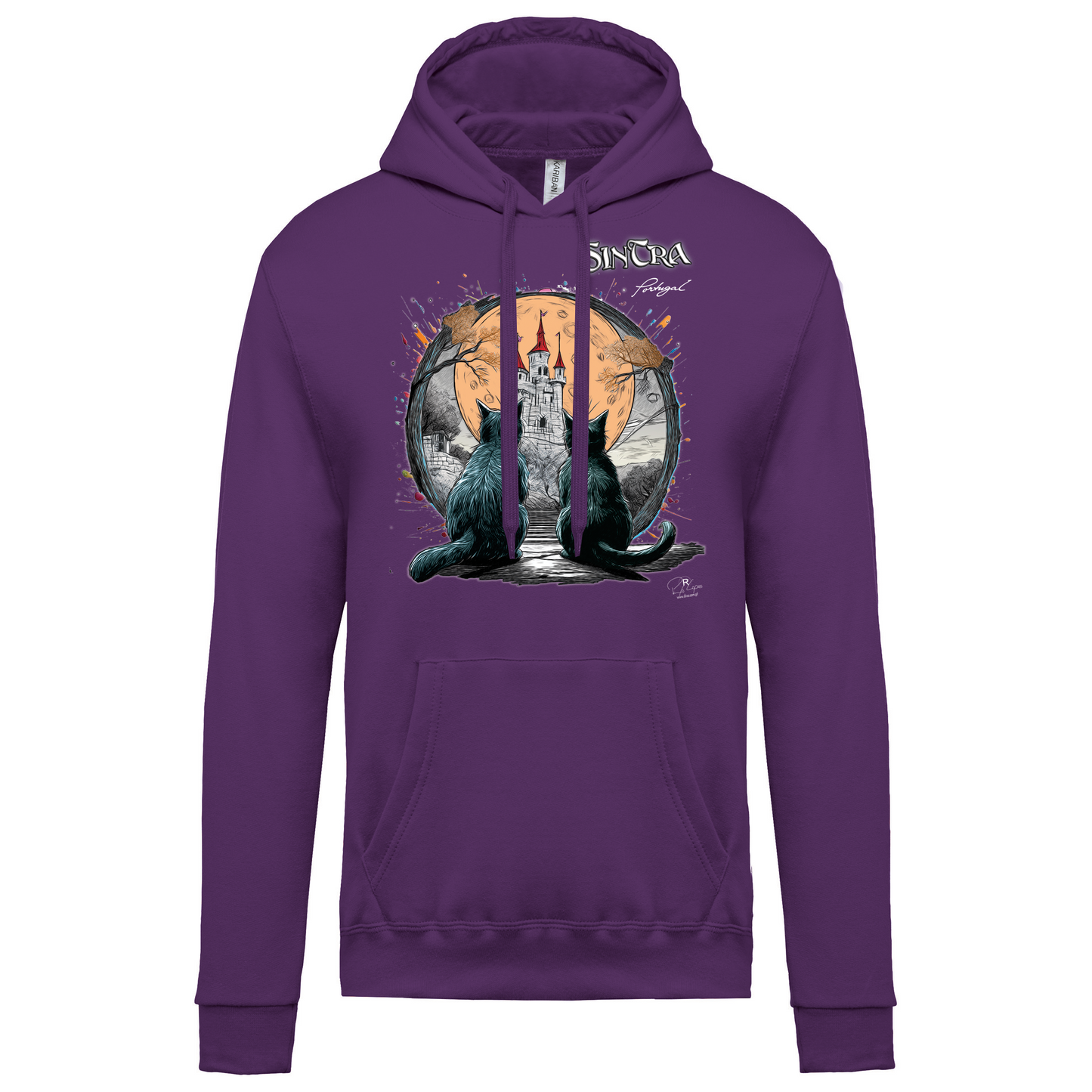 Sweatshirt Kariban com Capuz Luar Sintra