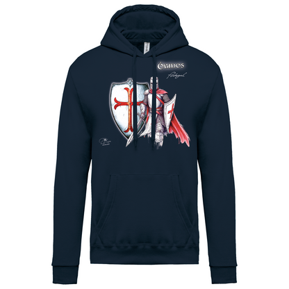 Sweatshirt Kariban com Capuz Templário Óbidos