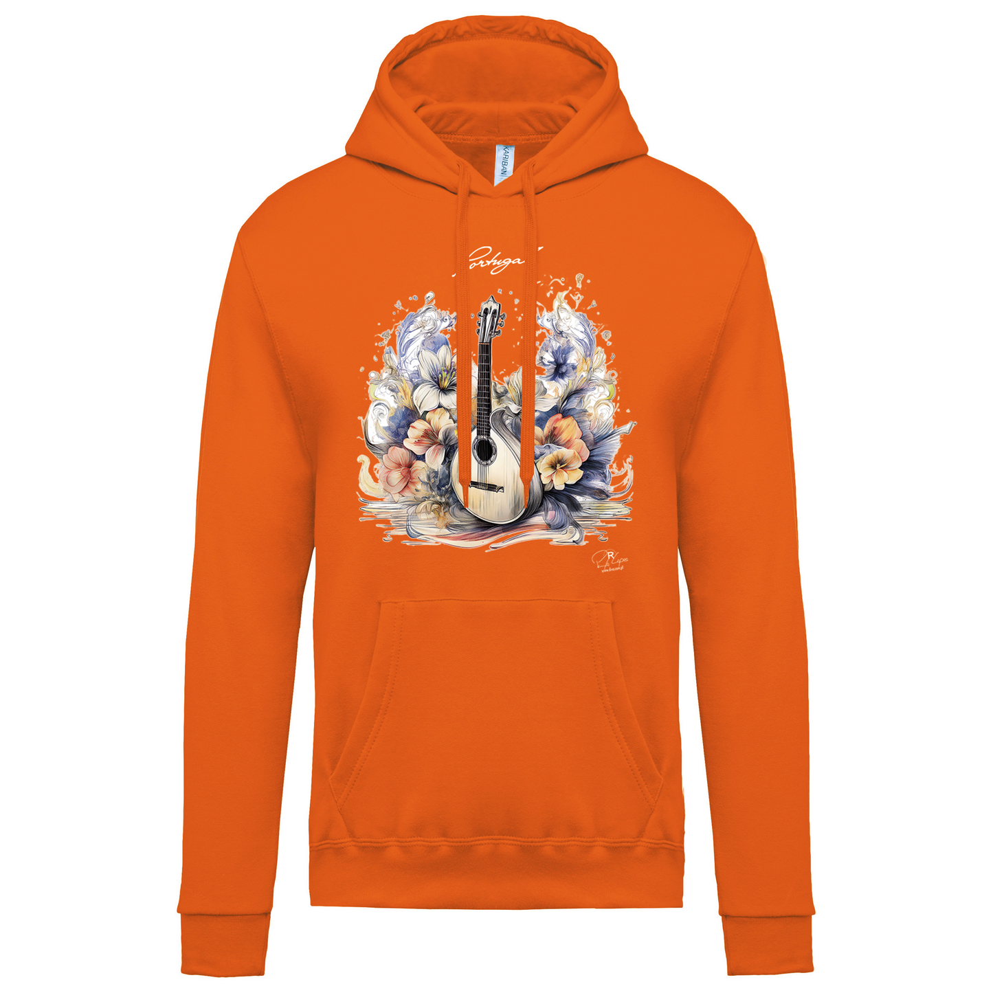 Sweatshirt Kariban com Capuz Guitarra Portuguesa