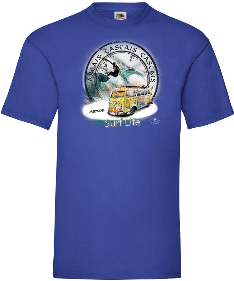 T-shirt Surf Life Cascais