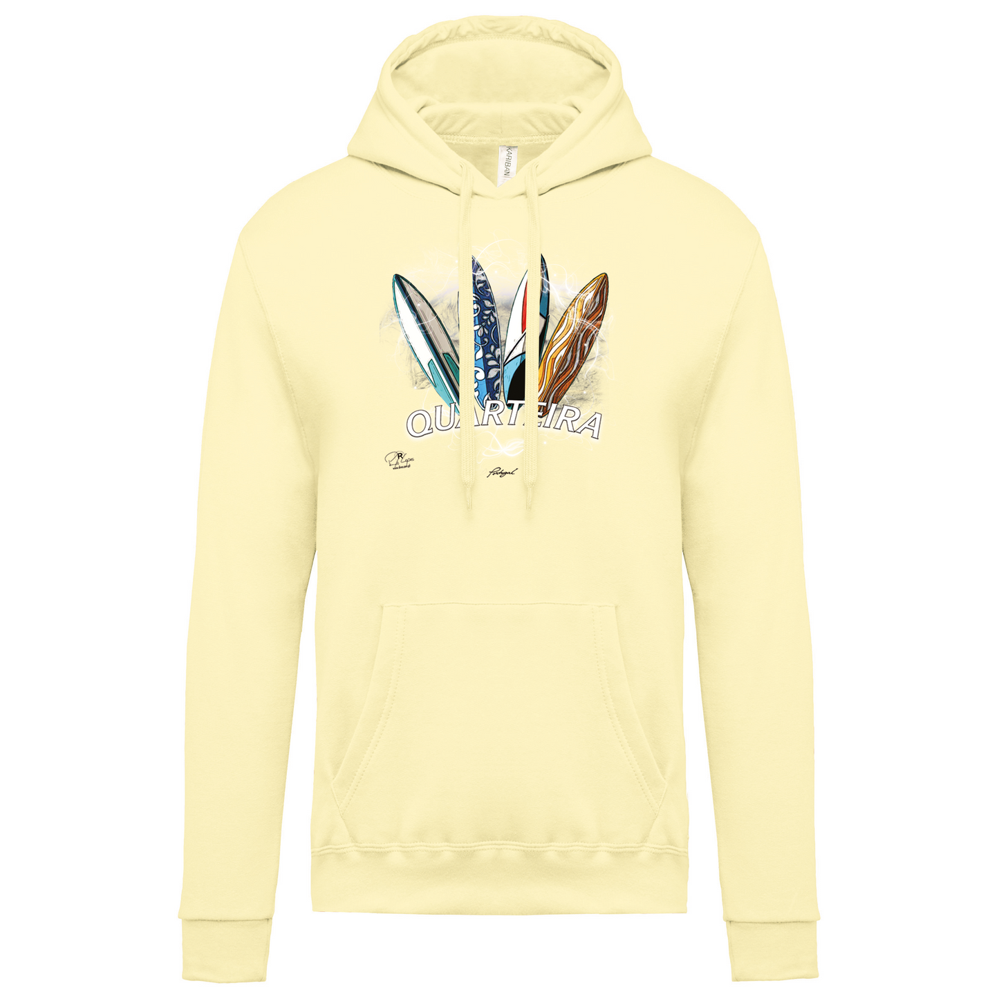 Sweatshirt Kariban com Capuz Surfboards Quarteira
