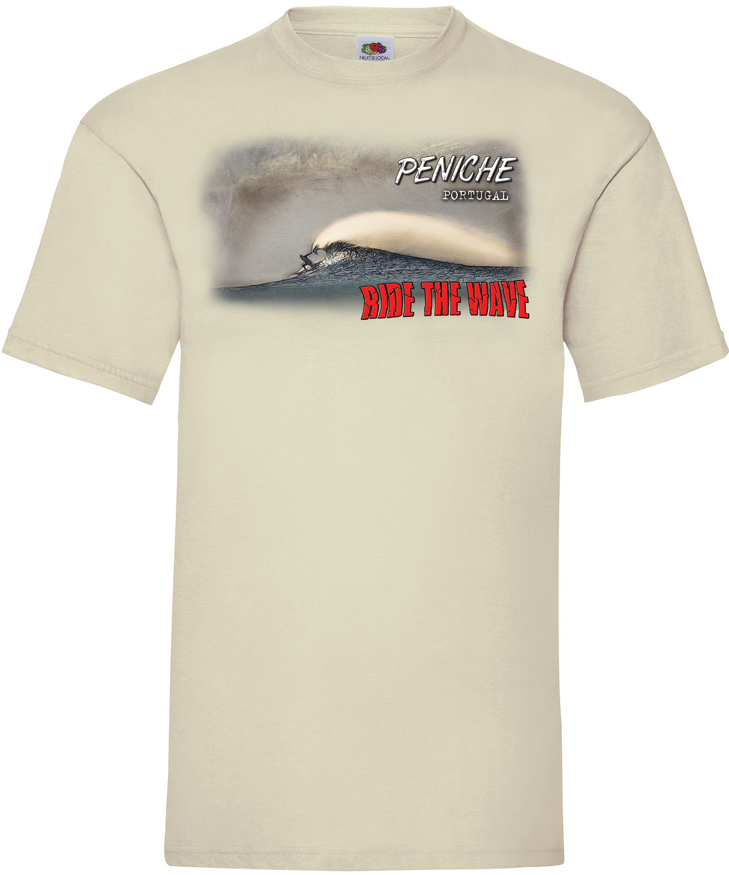 T-shirt Ride the Wave Peniche
